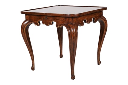 A Minton-Spidell Rococo-Style Games Table