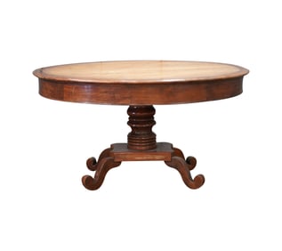 A Minton-Spidell Round Pedestal Dining Table