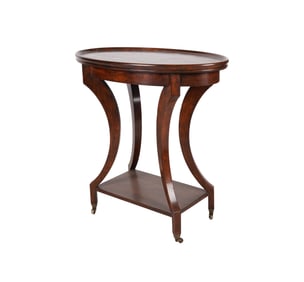 A Minton-Spidell Oval Console Table