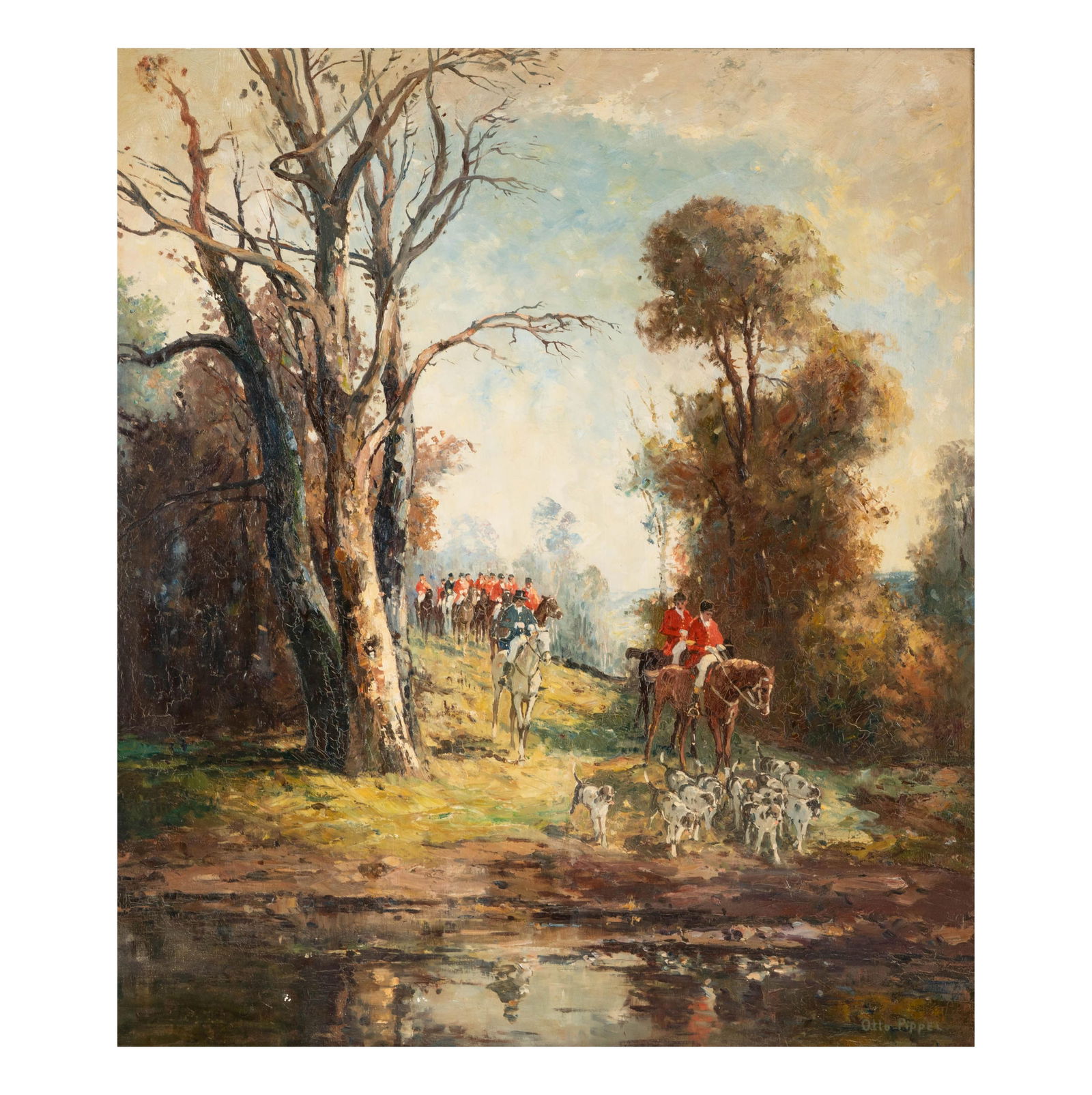 Otto Eduard van Pippel (1878-1960): Foxhunt (1 of 11)