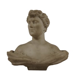 Victor de Haen (1866-1934): Bust of a Woman