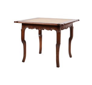 A Minton Spidell Square Games Table