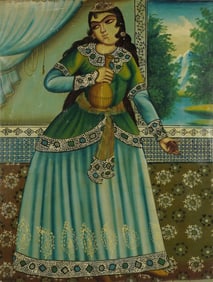 Persian School: Portrait of a Woman
