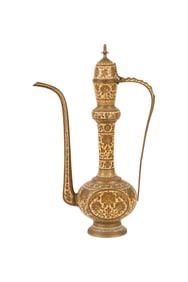 An Indian Brass Ewer