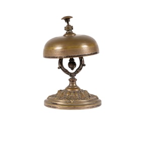 A Brass Desk Bell