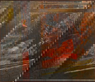 Janice Urnstein-Weissman (B. 1944): Interior