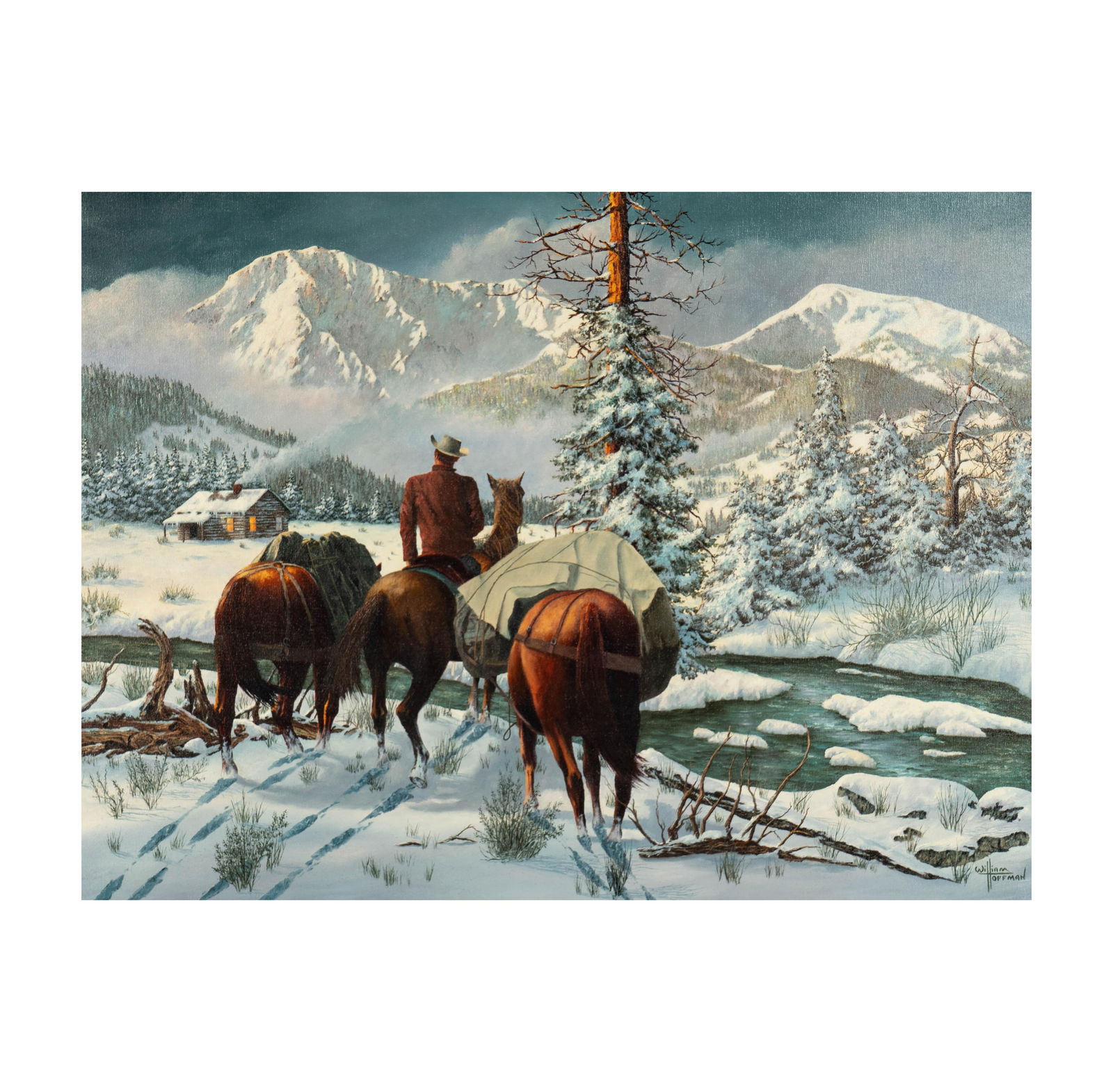 William Hoffman (1924 - 1995): Home at Last (1 of 12)