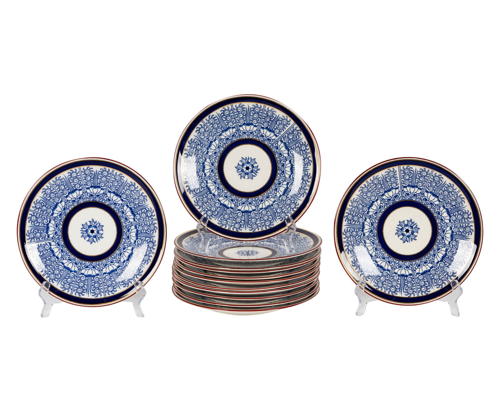A Set of 13 Royal Worcester Plates (1 of 14)