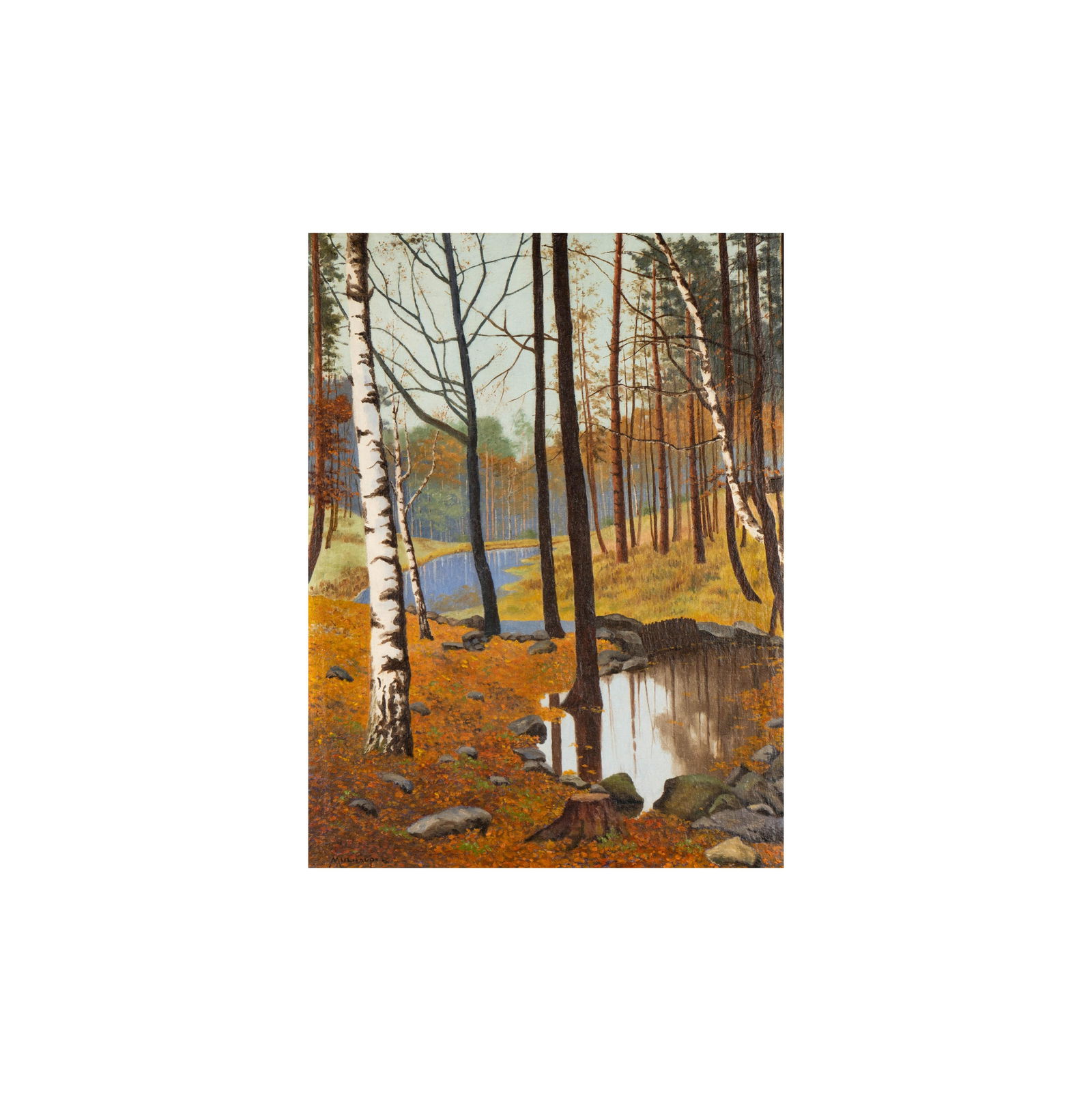 Frederick Mulhaupt: Landscape with Trees (1 of 12)