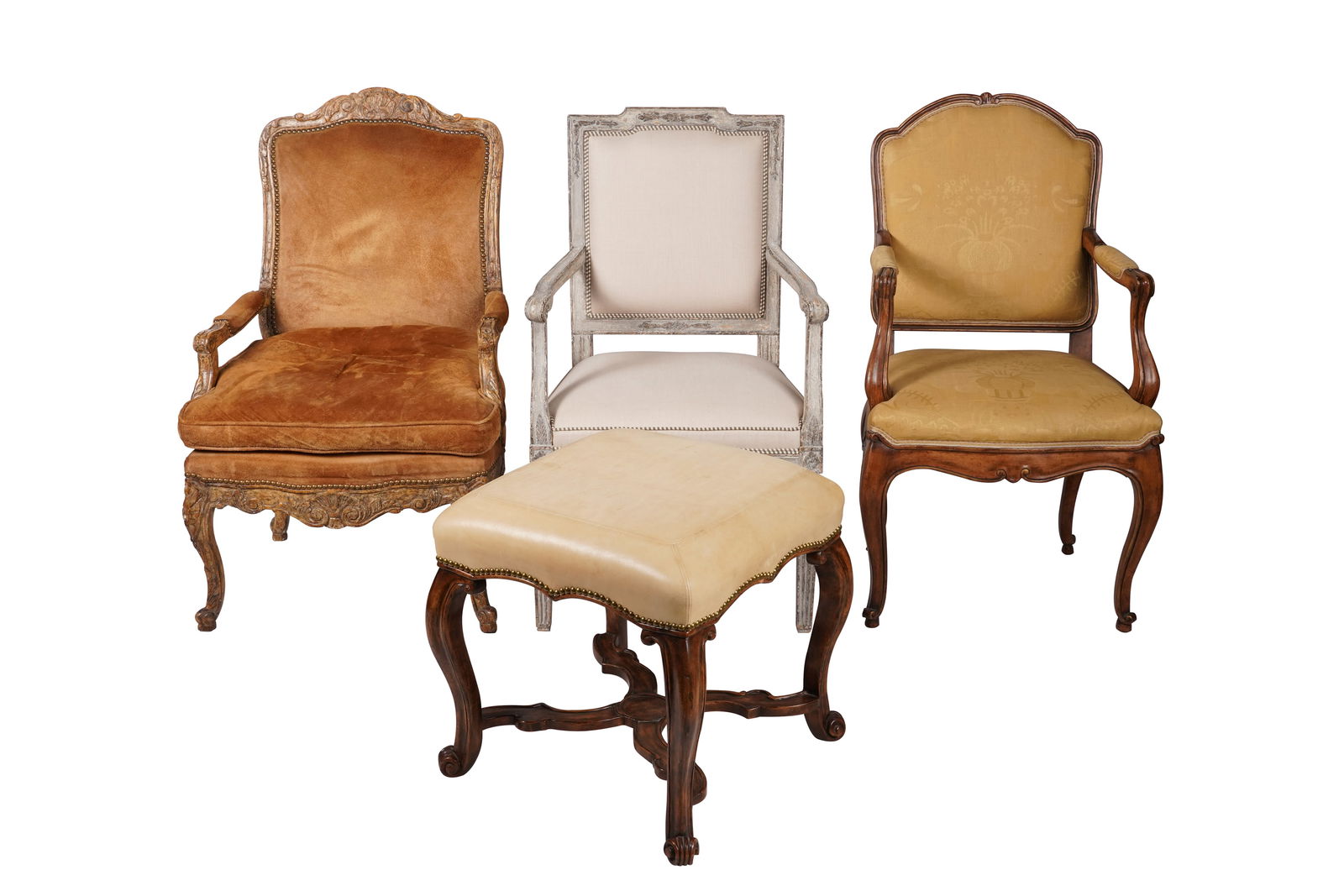 A Group of Assorted Minton-Spidell Armchairs and a Stool (1 of 10)