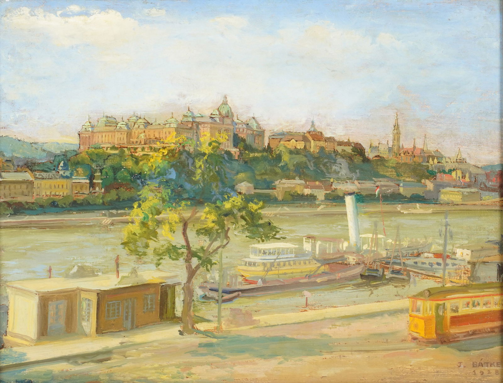 Continental School: River Landscape (1 of 9)