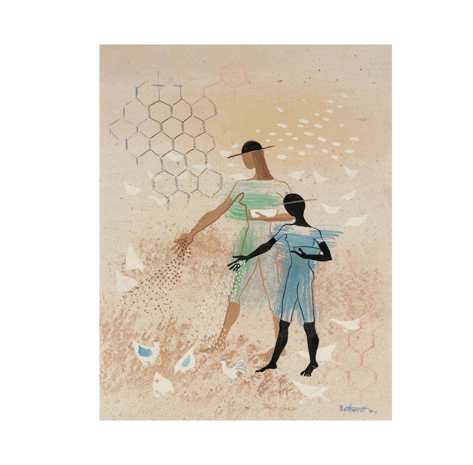 Dorr Bothwell (1902-2000): Chicken Farm (1 of 12)