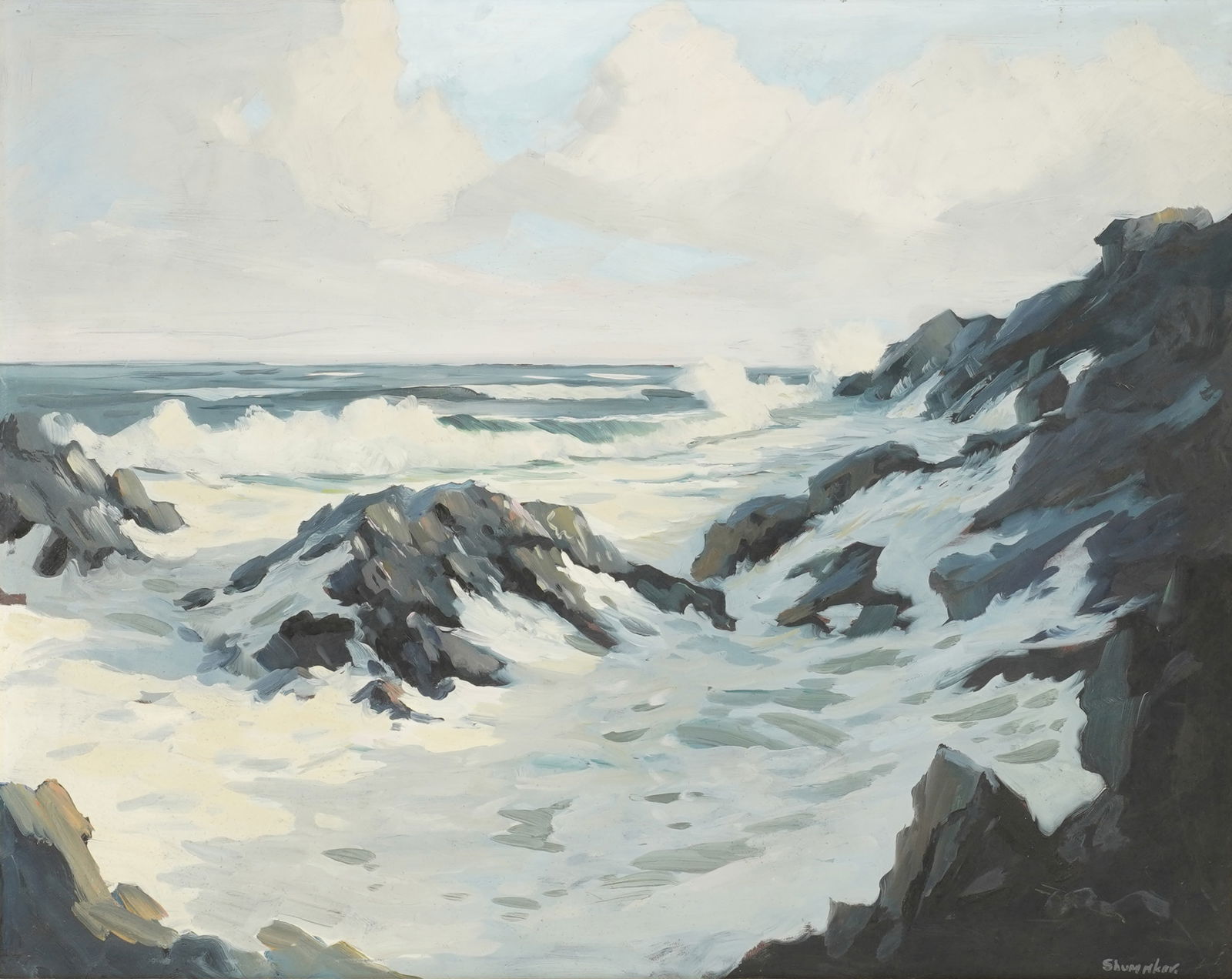 Philip G. Shumaker (1921 - 1967): Rocky Coastal (1 of 10)