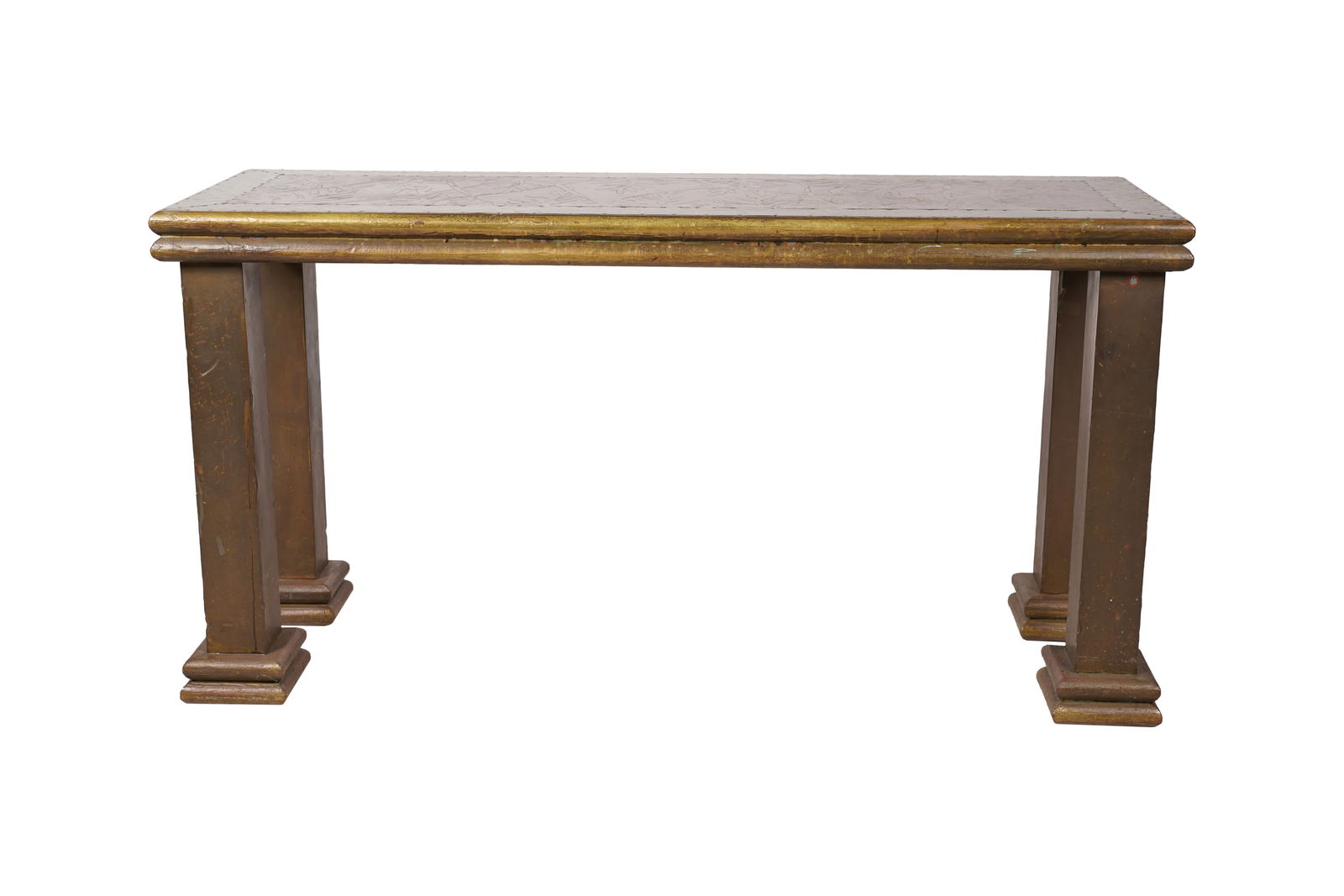 A Painted Wood Console Table (1 of 13)