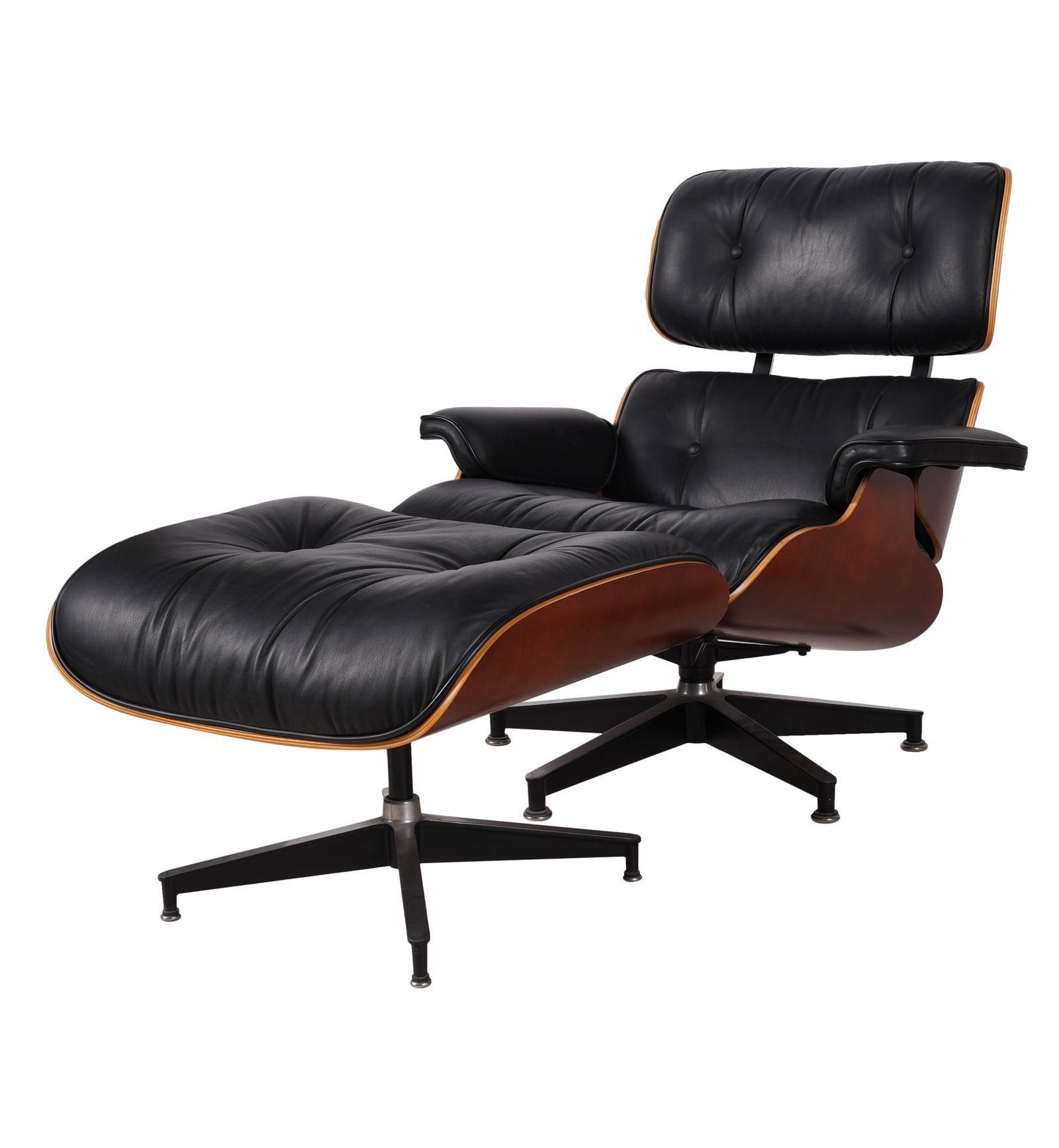 A Charles Eames / Herman Miller Lounge Chair 670, Ottoman 671 (1 of 10)