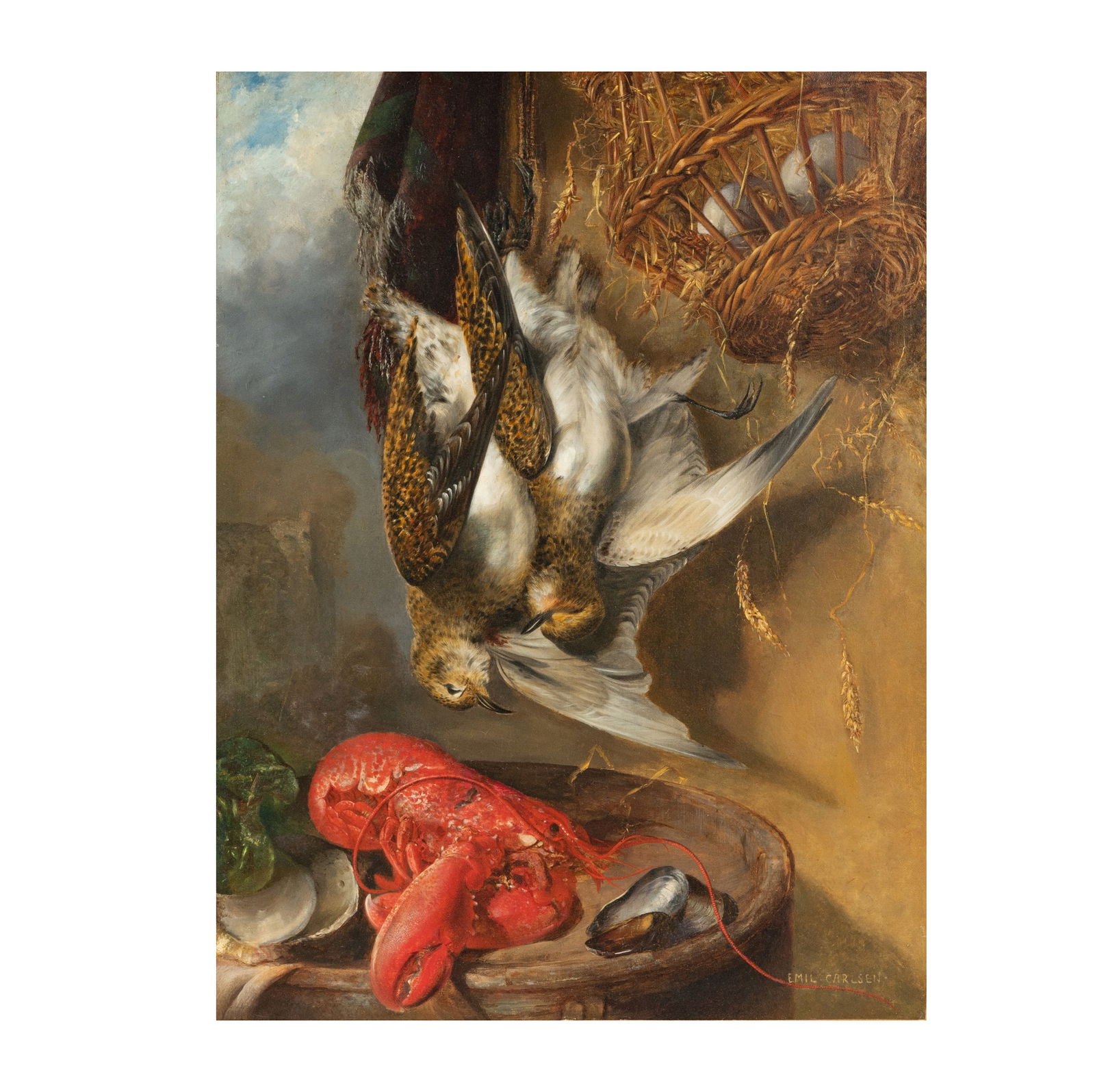American School: Still Life with Game Birds and Lobster (1 of 12)