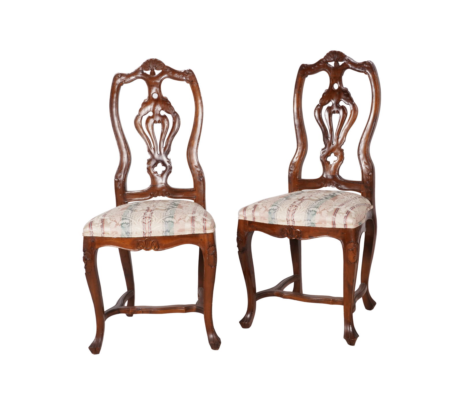 A Pair of Italian Rococo-Style Side Chairs (1 of 8)