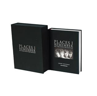 Henry Grossman (1936 - 2023): Places I Remember: My Time with The Beatles: 2012; ed. 247/1200; published by Curvesbender Press; comprising a book of photographs, hand-signed by Grossman (13 1/2 x 10 1/2 x 3 in.) within a clamshell case (15 x 11 1/2 x 4 in.)