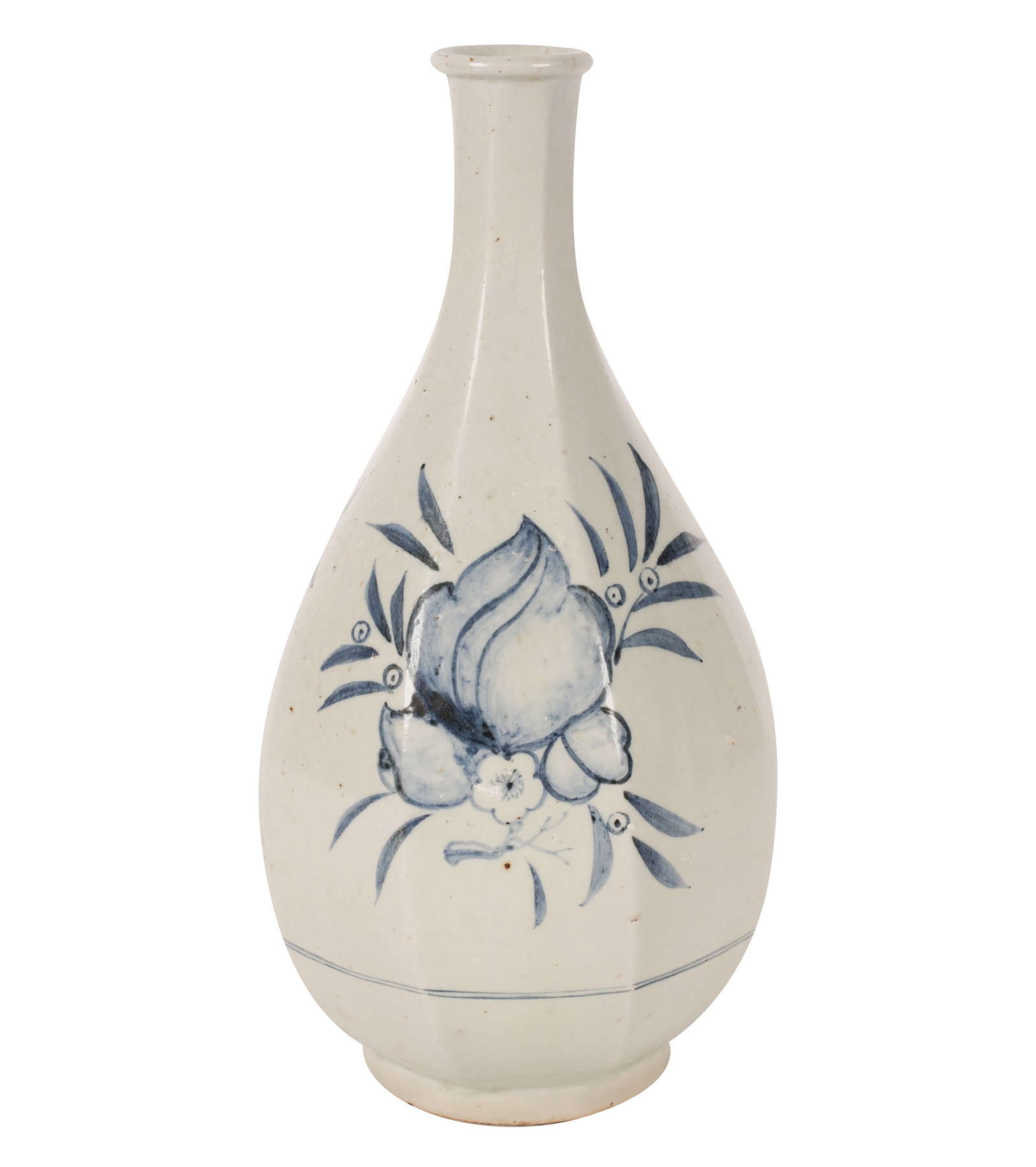 A Korean Blue and White Ceramic Vase (1 of 6)