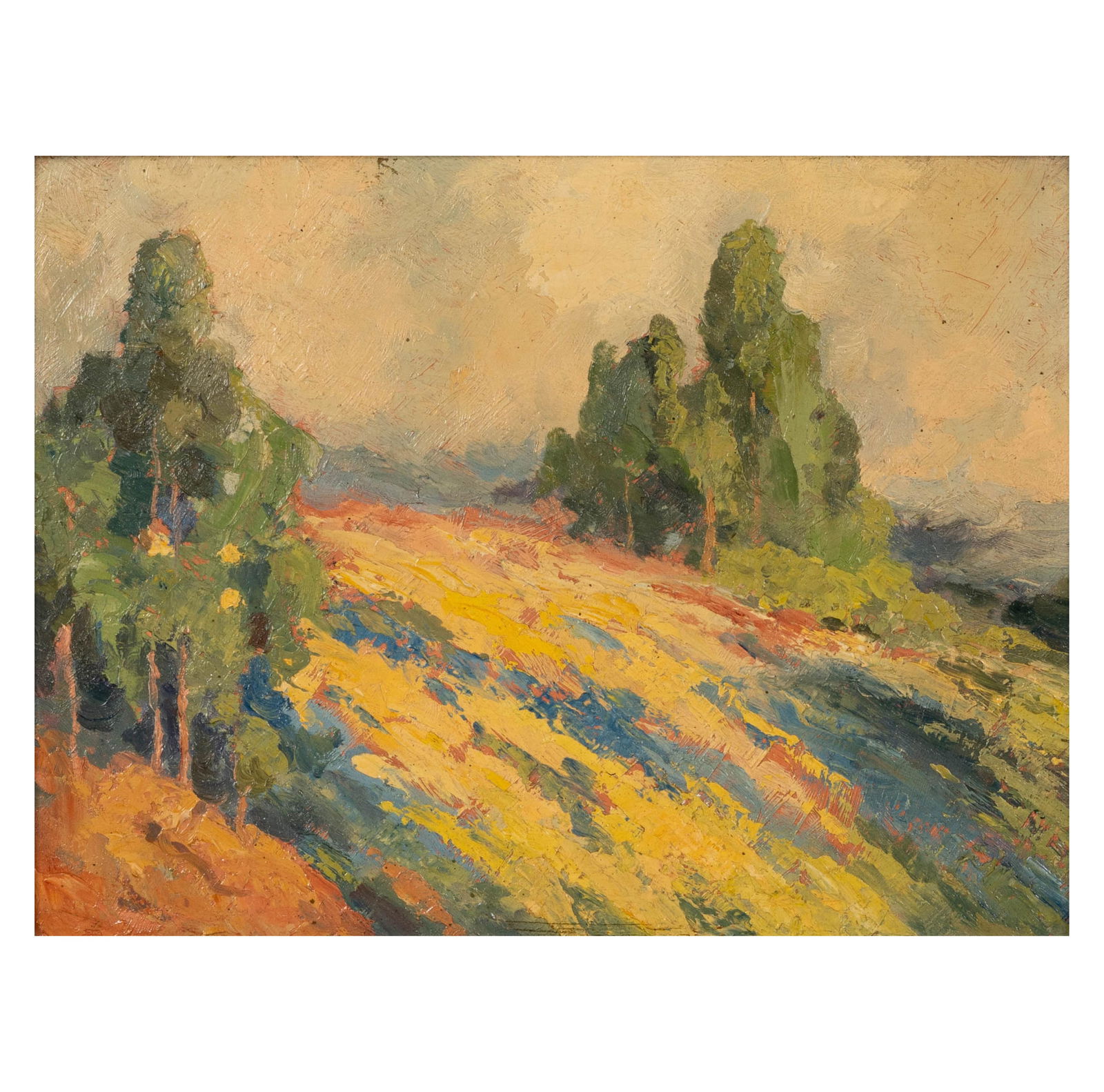 California Impressionist School: Flower Fields Landscape (1 of 7)