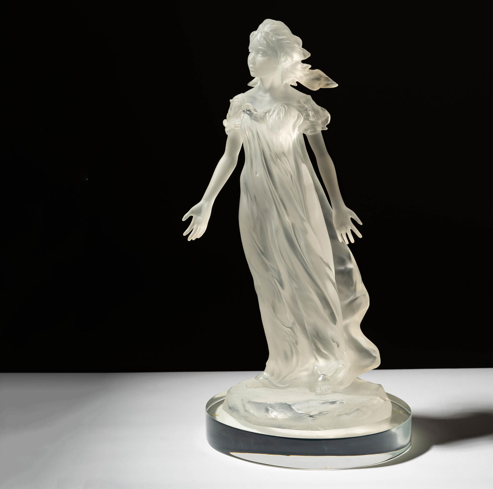 Frederick Hart (1943-1999): Faith: Frederick Hart Washington DC 1943-1999 Faith acrylic resin 1999; ed. AP XLV / LXXV; signed, dated, copyrighted, numbered, and inscribed "C.A.I." to lower edge 25 in. (63.5 cm.) high