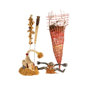 A Group of African Artifacts