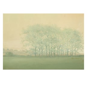 John Miller (1931 - 2002): Trees at Glebe Farm