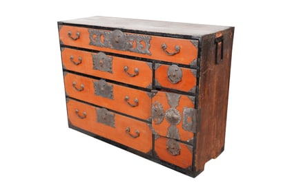 A Japanese Tansu Chest