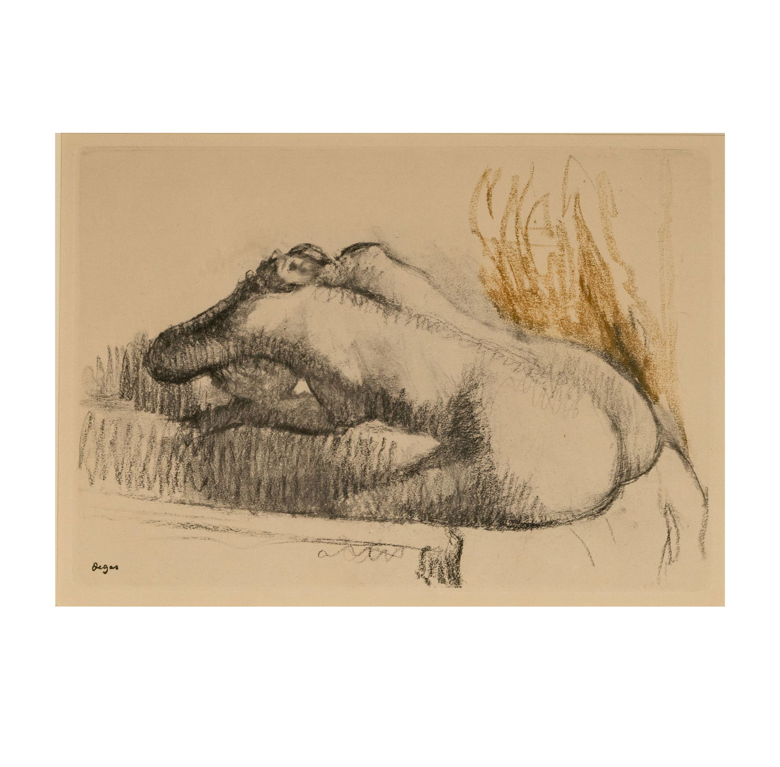 After Edgar Degas (1834-1917): Le Bain (1 of 8)