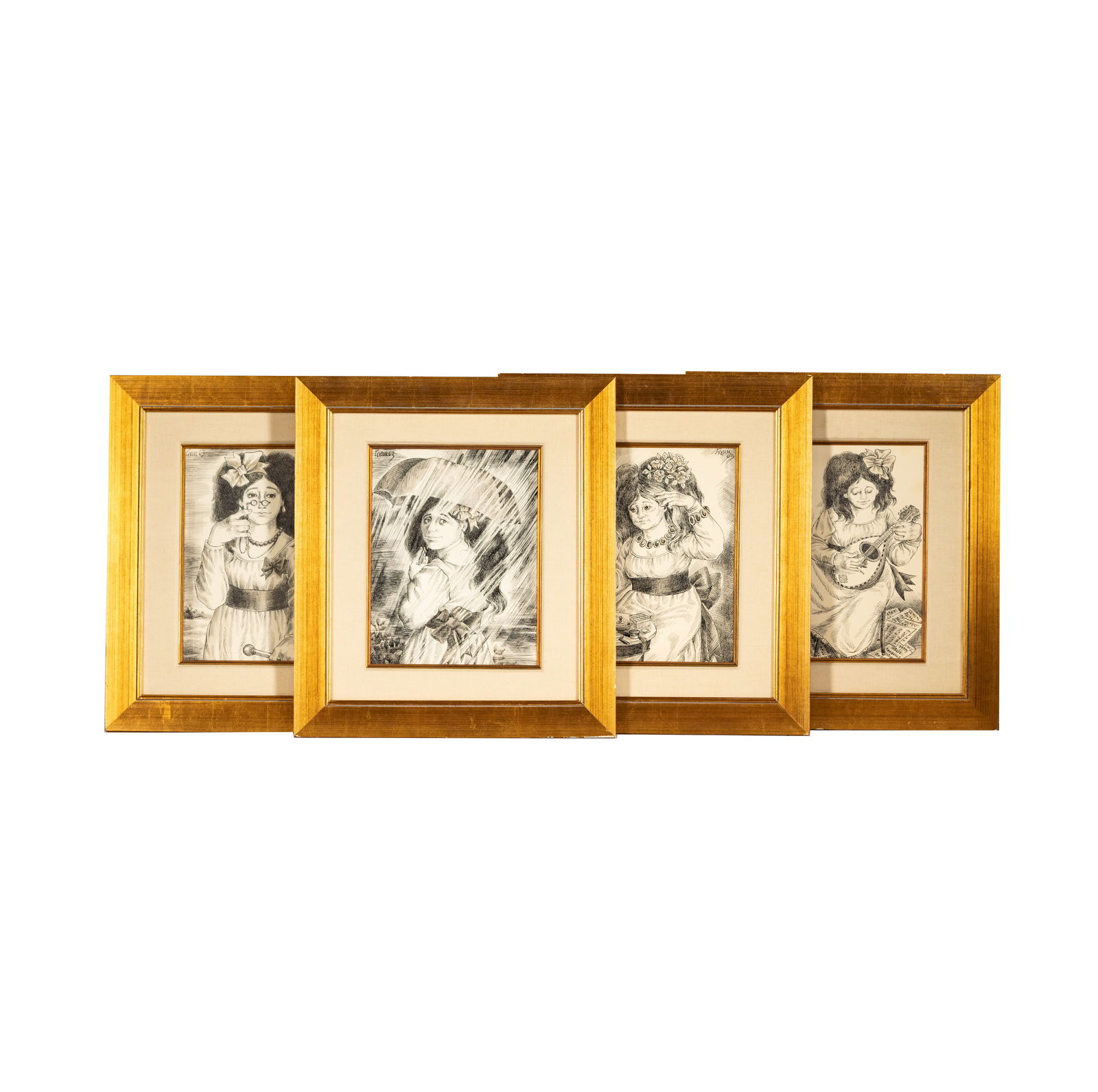 Enrique Grau (1920-2004): Four Works (1 of 18)