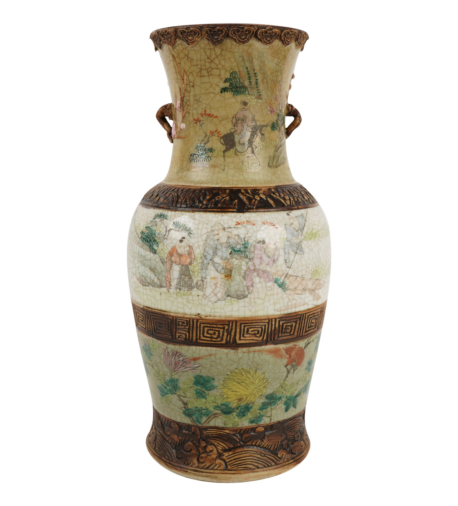 A Chinese Crackleware Vase (1 of 10)