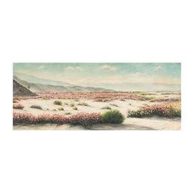 American School (20th Century): Desert Landscape