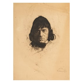 Ferdinand Schmutzer: Portrait of Josef Kainz