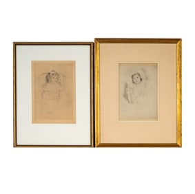 After Mary Cassatt (1844-1926): Two Works