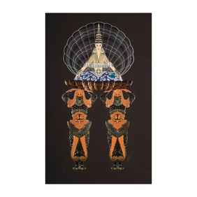 Erte (Romain de Tirtoff 1892-1990): Mother of Pearl