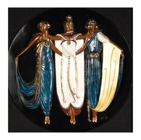 Erte (Romain de Tirtoff 1892-1990): Ladies In Waiting