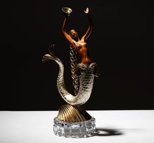 Erte (Romain de Tirtoff 1892-1990): Mermaid