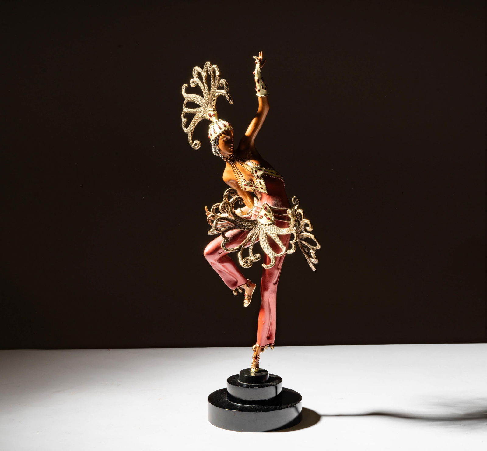 Erte (Romain de Tirtoff 1892-1990): Fire Dancer (1 of 11)