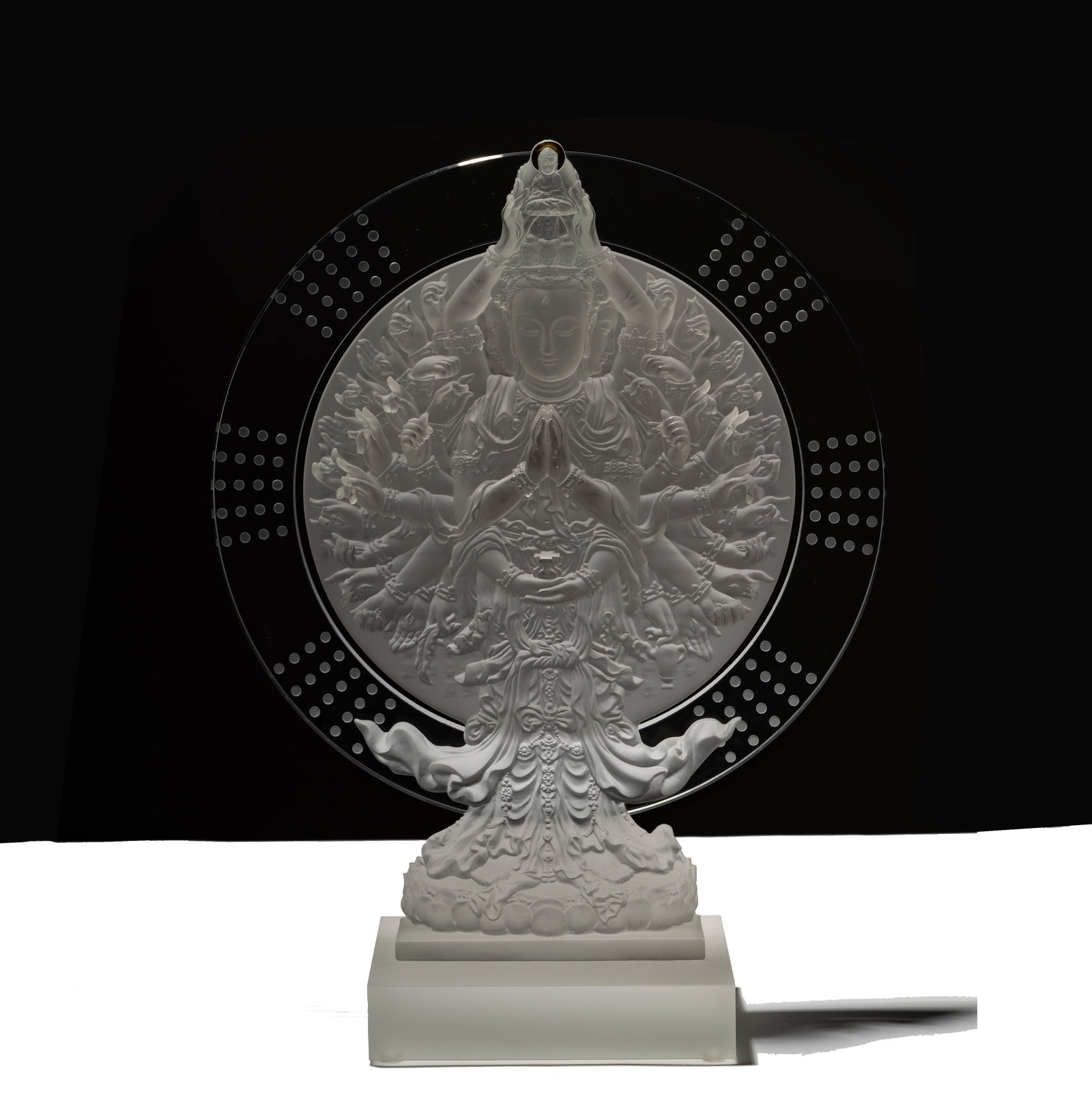 A Liuli Frosted Glass Figure (1 of 11)