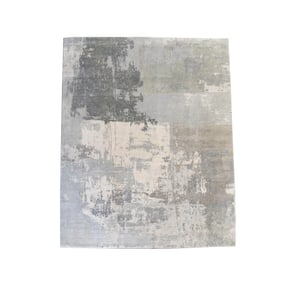 A Tufenkian Franz Dove Grey Area Rug