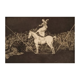 Francisco de Goya: Disparete Puntual or Una Reina del Circo