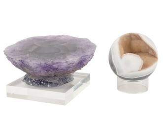 Two Mineral Specimens