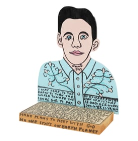 Howard Finster, American 1916-2001, Howard 1943