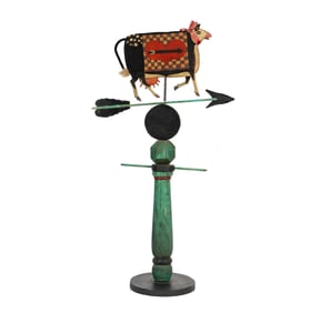 John Simpkins (20th Century): Folk Art Weathervane
