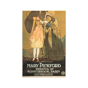 A Reproduction Movie Poster: Mary Pickford- Rebecca of Sunnybrook Farm