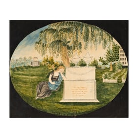 An Early NIneteenth Century Mourning Picture