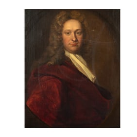 British or Continental School: Portrait of a Gentleman