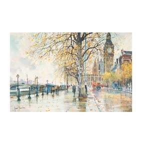 John Donaldson (20th century): London Street Scene