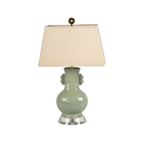 A Chinese Celadon-Glazed Vase