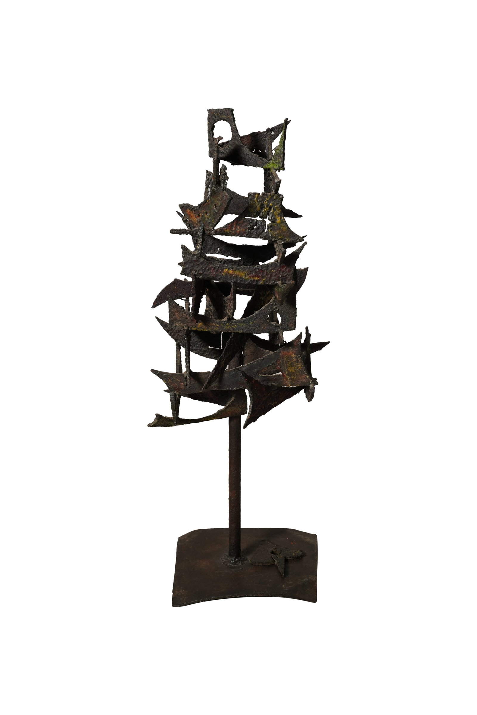 A Brutalist Iron Sculpture (1 of 10)